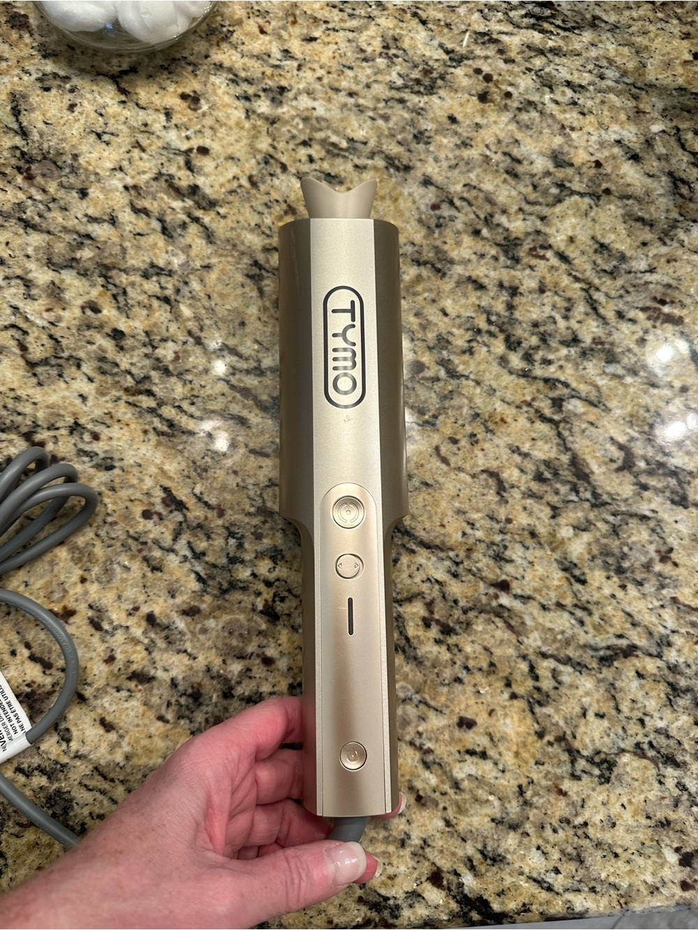 Tymo Gold Corded Hair Styling Tool - Gold